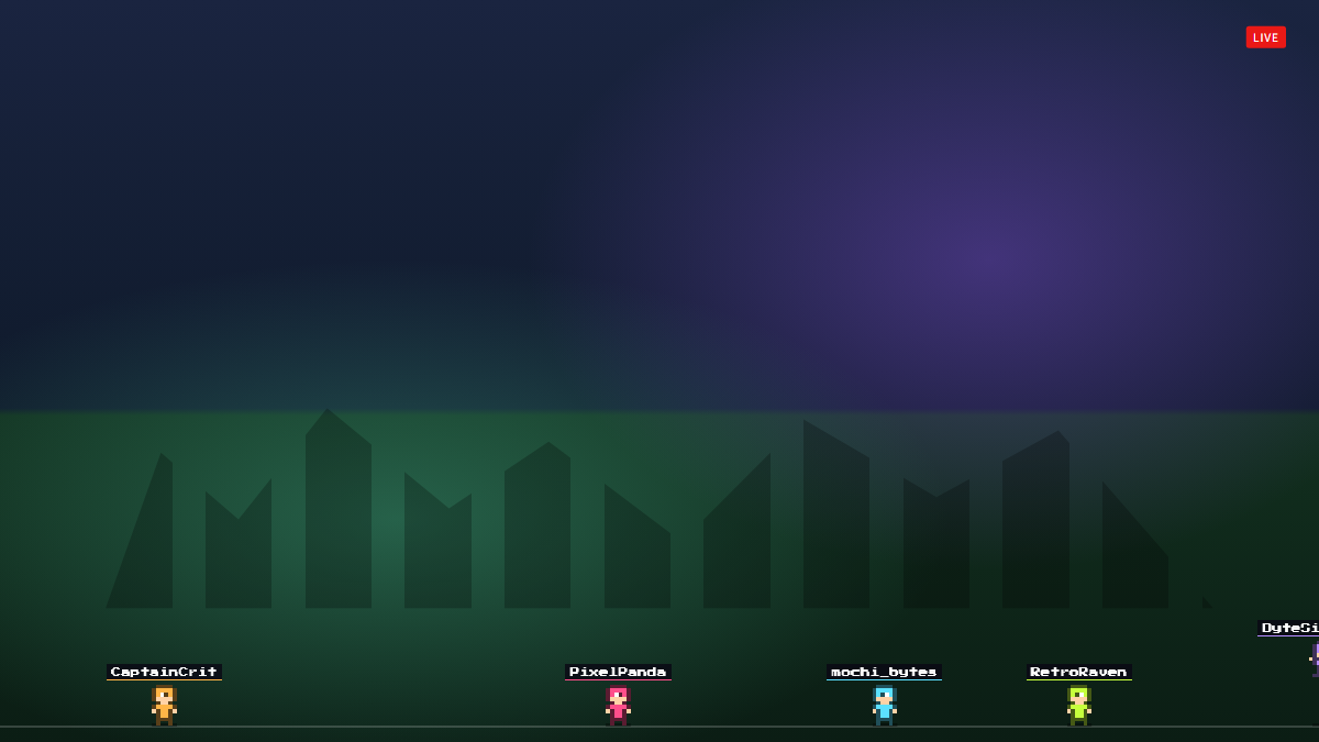 !jump Pixel Runners overlay preview